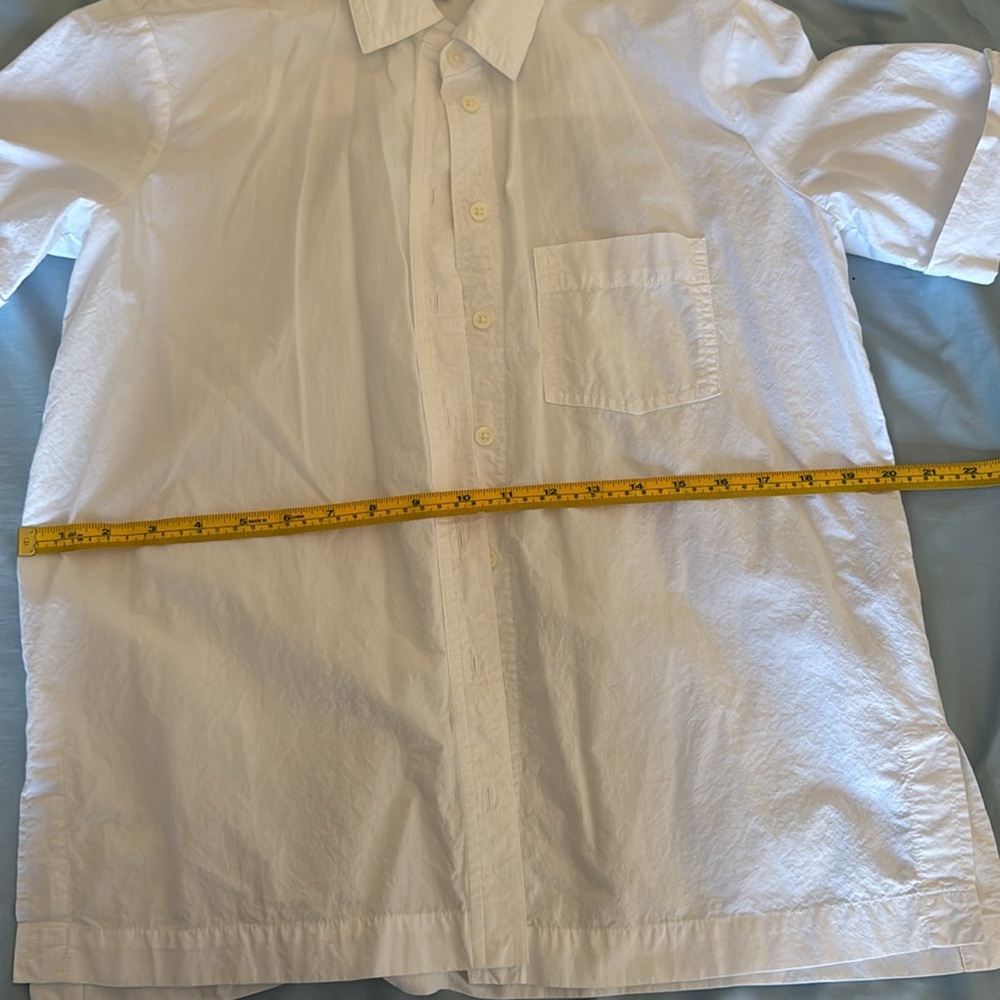 Madewell White Button Down Shirt - Picture 4 of 6